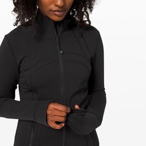 lululemon black define jacket size 6